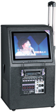 音响播放器广场舞户外拉杆电瓶音箱视频充电带DVD17寸显示器