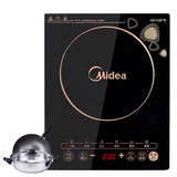Midea/美的 WK2102T电磁炉多功能触摸屏感应家用镜面防水正品特价
