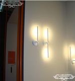 意大利FLOS SINGLE白色烛台可调角度卧室走廊LED反射壁灯