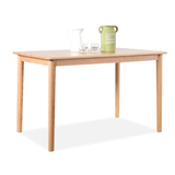 橡木时代简约现代北欧日式小户型饭桌宜家餐桌椅组合 全实木餐桌