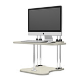 站立式办公桌站着可升降台式电脑桌笔记本工作台家用移动桌子
