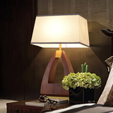 新中式台灯现代中国风温馨客厅书房卧室床头台灯铁艺布艺酒店灯具