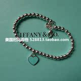 美国纽约正品代购 蒂芙尼 Tiffany bead 纯银珠式手链