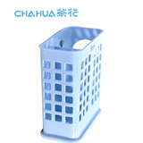 茶花塑料CH-A多功能不带盖筷笼筷筒2510 厨房挂式粘胶粘