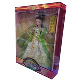 正品可儿娃娃绿茶仙子中国神话古装衣服饰芭比洋娃娃套装礼盒9047