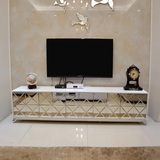 简约现代钢化玻璃环保烤漆大容量多功能定制大户型客厅电视柜