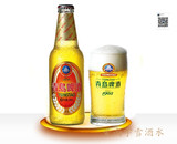 青岛啤酒 极品金质小白金啤酒296ml*24瓶 青岛原厂 江浙沪皖包邮