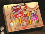 促销北京锄禾1050g礼盒装精品组合红枣核桃燕麦片送礼最佳的选择