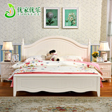 韩式卧室家具高低箱体气动液压储物公主板式婚床1.5米1.2单双人床