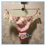 EBLIN正品代购宫廷款粉红蕾丝T裤 性感高端配裤ECWP612013-178