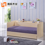 日式组装沙发床小户型坐卧两用床简约多功能储物儿童床懒人沙发床