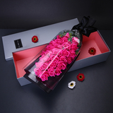 33朵礼盒礼物肥皂香皂玫瑰创意永生花仿真装饰假花花束送女朋友