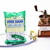 日本KEY STICK SUGAR咖啡糖包糖条白砂糖精选优质纯正小包调味