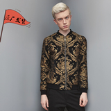 香港普斯莱利PULL MAN正品开衫2015新款夹克青年男士修身加厚外套