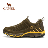 CAMEL骆驼户外男款徒步鞋秋冬低帮男鞋 耐磨防滑系带