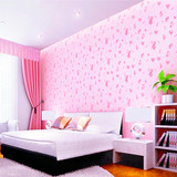 上海伊诺PVC自粘墙纸粉红爱心形防水壁纸家居翻新墙贴纸桃心贴纸