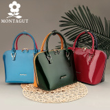 Montagut/梦特娇 女包手提包 时尚包正品贝壳女士包 新款定型包女