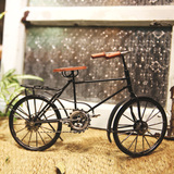 复古老经典上海老式自行车模型 铁艺怀旧物件单车小摆件房间饰品