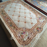 欧式高档高密度手工剪花羊毛地毯 客厅茶几地毯卧室床边满铺地毯
