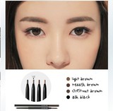 现货正品 韩国代购3ce stylenanda 超细自动眉笔 持久防水带眉刷