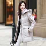 香港代购正品牌茧型羽绒服外套大衣潮女士中长款加厚冬季2015新款