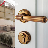 德国EKF 仿古风格锌合金时尚室内门锁卧室门锁分体把手锁