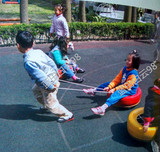 幼儿户外带网轮胎车幼儿园户外体育玩具器材批发儿童带网轮胎架