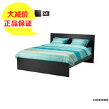 IKEA宜家 正品代购 马尔姆高床架 双人床板式床北欧简约卧室家具