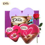 德芙巧克力礼盒装 零食大礼包进口巧克力心心相印情人节礼物包邮