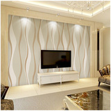 3D墙纸电视背景墙壁纸欧式客厅卧室温馨简约条纹大型壁画无缝墙布