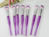 最新款紫色水晶柄玛丽艳软毛易清洗优质面膜刷专业面膜扫美容工具