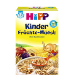 德国原装进口喜宝HIPP多种有机水果 营养谷物麦片 1-3岁 200g