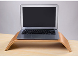 苹果imac支架 台式电脑显示器垫高架 收纳木支架 一体机imac木架