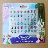 迪士尼冰雪奇缘Frozen儿童公主DIY耳贴相册手机手工装饰贴画贴纸