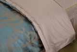 提花美容床罩四件套全棉床上用品套件定做洗头 按摩熏蒸床罩