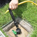 园林取水阀快速取水器6分插杆1寸钥匙杆绿化取水口草坪洗车管接头