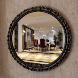 欧式简约镜子软装饰品全身大号浴室镜壁挂圆形挂镜卫浴卫生间镜子
