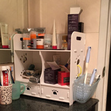 物架 桌面化妆品收纳盒整理浴室防水收纳架梳妆台储物柜卫生间置
