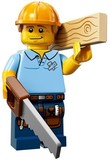 LEGO 71008-9人仔抽抽乐第十三13季 木匠 全新未拆封