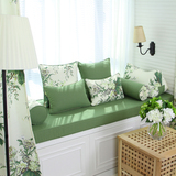 欧式纯色飘窗垫 定做制高密海绵窗台垫现代纯色沙发垫加厚榻榻米
