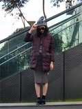 vip.w正品棉衣女2015冬装新款韩版显瘦抽绳外套大码女装棉衣外套