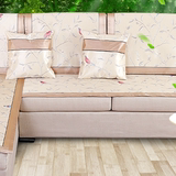 夏季夏天款 冰丝沙发垫 欧式凉垫凉席红木实木皮沙发坐垫防滑奢华