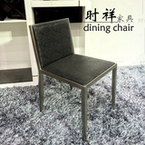 简约不锈钢餐椅酒店餐椅现代客厅组合简约吧台凳酒吧桌椅高脚凳