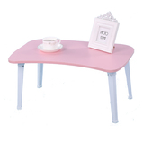 粉色电脑桌床上用可折叠笔记本小桌宿舍神奇书桌学生饭桌懒人桌子