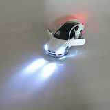 宝马 M6 合金汽车模型 1:32 轿跑回力声光版 4开门儿童玩具车礼物