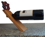 代购红酒架摆件葡萄酒瓶架创意风扇创作NCAA浮动站1瓶桌面酒架