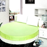 大圆床床笠床罩单件纯色双人床单2.0米床上用品订做特价100%全棉