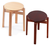 矮凳实木小凳子板凳马扎仿古方凳圆凳儿童凳子换鞋凳简约榉木餐椅
