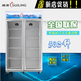 穗凌LG4-582M2F风冷立式冰柜双门展示柜冷饮冰柜柜冷藏冰箱陈列柜