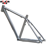 mixim靡西摩自行车山地车铝合金三角架车架26寸轮组15-17寸架高
